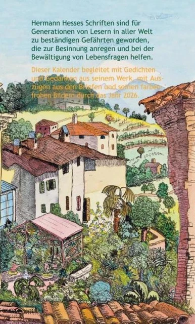 HERMANN HESSE KALENDER F R Das Jahr 2026 Hermann Hesse EUR 12 00 Hermann Hesse Kalender Fur Das Jahr 2026