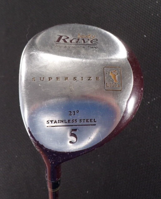 SQUARE TWO LADY Rave LPGA 5 Fairway Wood 21* Graphite Shaft Reg Flex