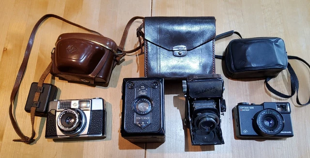 Colección De Cámaras Diferentes Marcas 4 Piezas Usadas