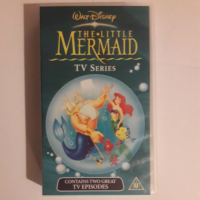 WALT DISNEY THE Little Mermaid TV Series VHS. Episodes 25-26 Seasone ...