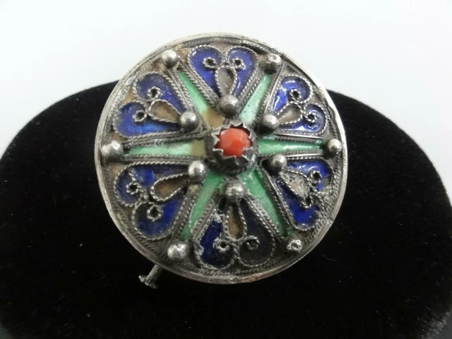 Broche Argent Vintage en Vente aux Enchères en Ligne