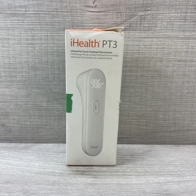 Termómetro digital de frente sin contacto iHealth infrarrojo para adultos y niños