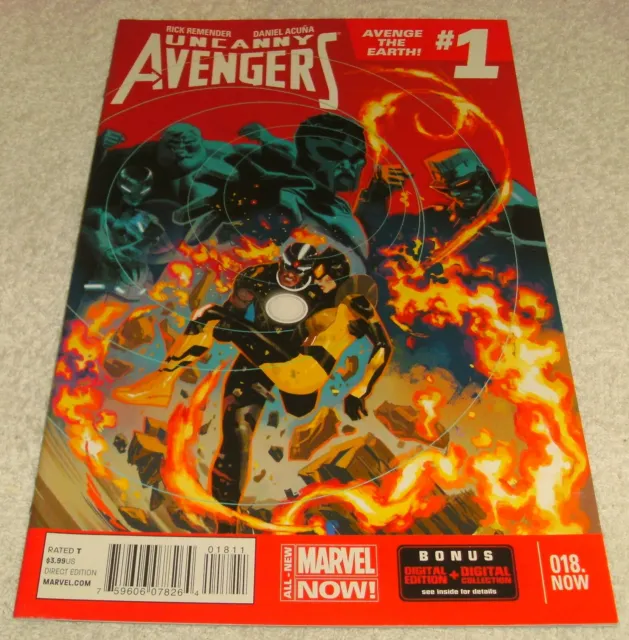 Marvel Comics Uncanny Avengers # 18 Vf+/Nm 2012