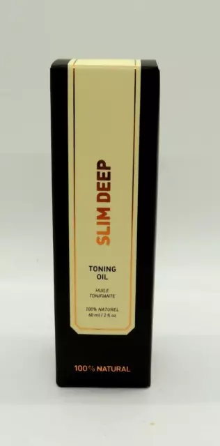 Way of Will Slim Deep Toning Oil 100% Natural 2oz/60ml Full Size NEW