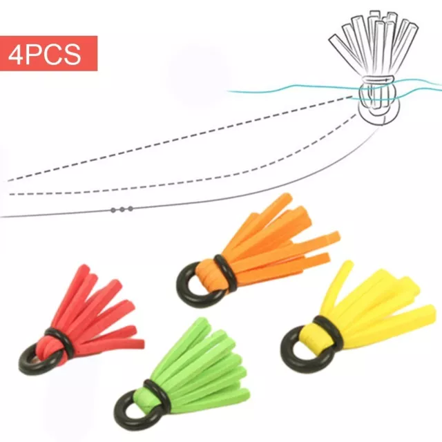 Convenient and Durable 4pcs Yarn Strike Indicator for Fly Fishing Foam