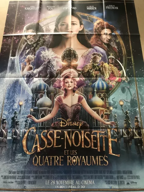 Affiche 120x160 « Casse-noisette Et Les Quatre Royaumes »/Disney