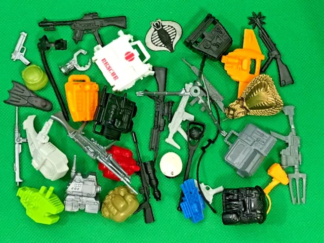 Vintage GI Joe ARAH 1986 weapons guns backpacks helmets accessories YOU PICK LOT