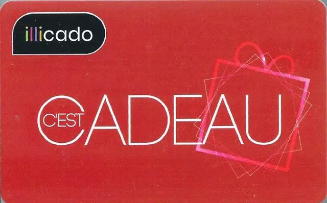 Carte cadeau -  Illicado  - Gift Card