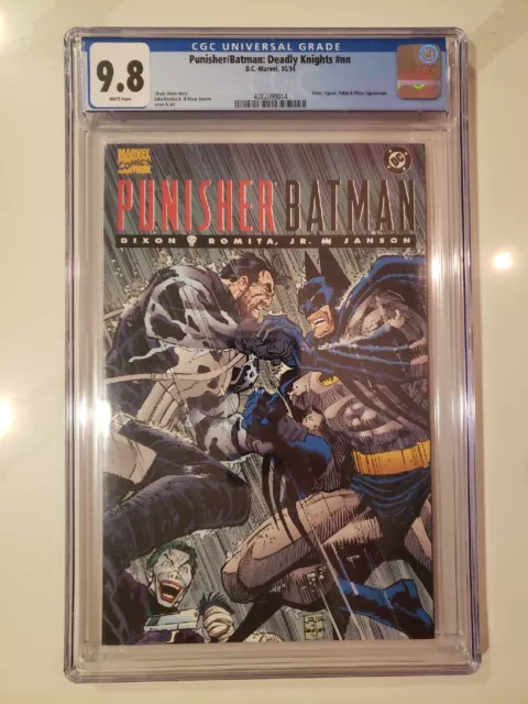 Punisher/Batman Deadly Knights Nn CGC 9.8 Marvel Comics 1994