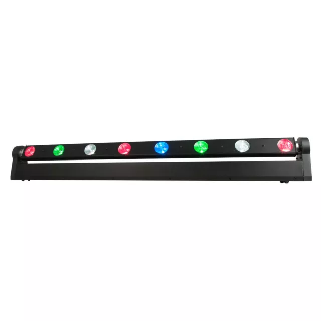 ADJ Sweeper Beam Quad LED RGBW Movingbar mit 8x8W Lichteffekt DMX & Stand Alone