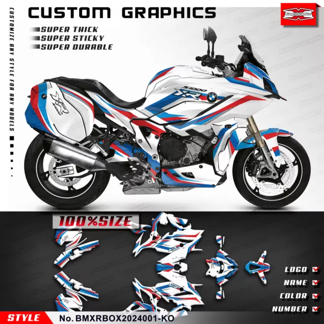 KIT COMPLETO ADESIVO grafico wrap deco per BMW S1000XR 2020 2021