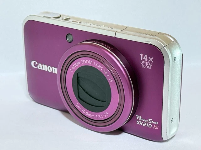 Canon PowerShot SX210 IS パープル Amazon | Canon デジタルカメラ PowerShot SX210 IS パープル
