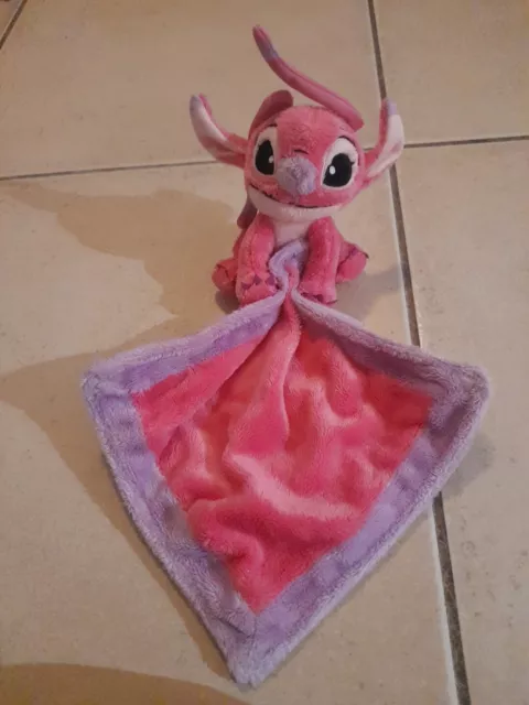 Doudou lapin stitch rose