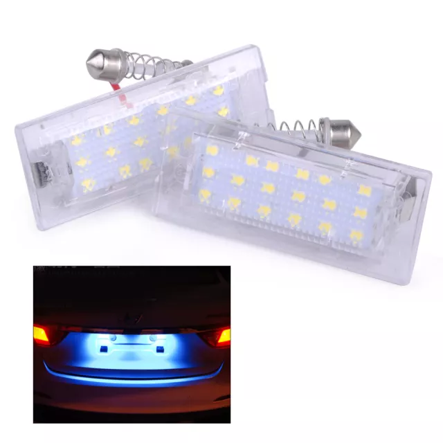 2x 18 LED License Number Plate Light Lamps pour BMW X5 E53 X3 E83 2000-2015 rt