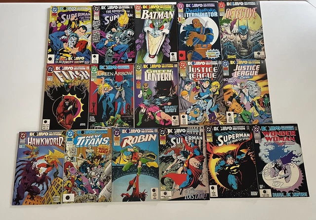 DC Comics Eclipso Darkness Within Annuals 1992 Batman Superman Wonder Woman etc.