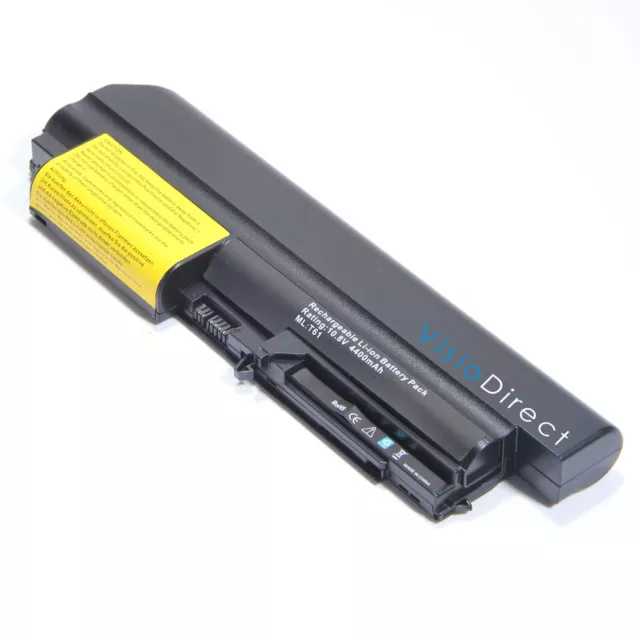 Batterie 4400mAh pour IBM Lenovo ThinkPad T61 6480 6481 7658 T-61