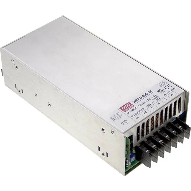 Mean Well HRP-600-24 Module dalimentation CA/CC, fermé 27 A 648 W 24 V/DC 1