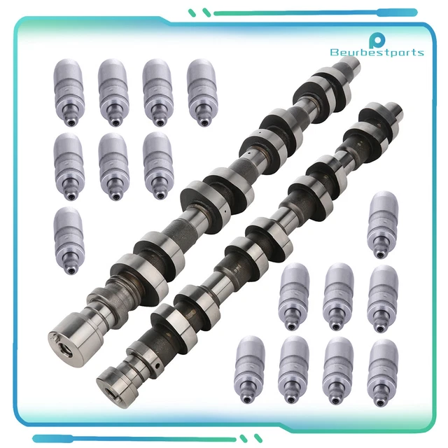 RIGHT LEFT CAMSHAFTS & Lifters For Chrysler Dodge Jeep Mitsubishi 4.7L