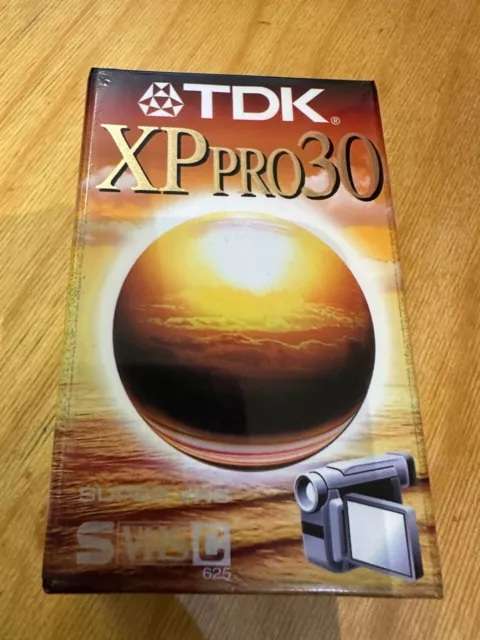 Neu und OVP! TDK XP Pro 30 Super VHS