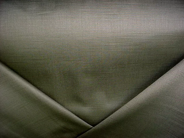 52-5/8Y Kravet Lee Jofa Shantung Solid Deep Pewter Sateen Upholstery Fabric