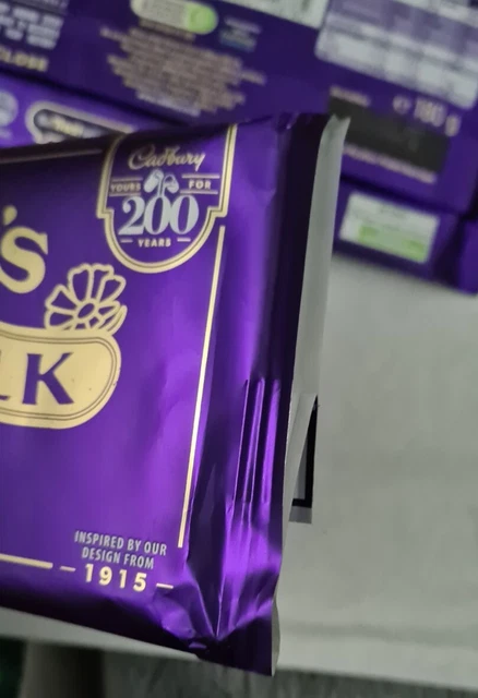 2-x-cadbury-s-dairy-milk-chocolate-limited-edition-number-1-empty