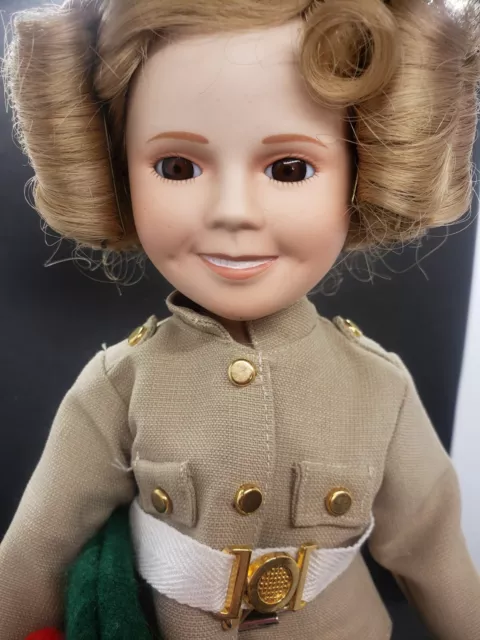 The Danbury Mint Shirley Temple As "Wee Willy Winkie" Porcelain Doll