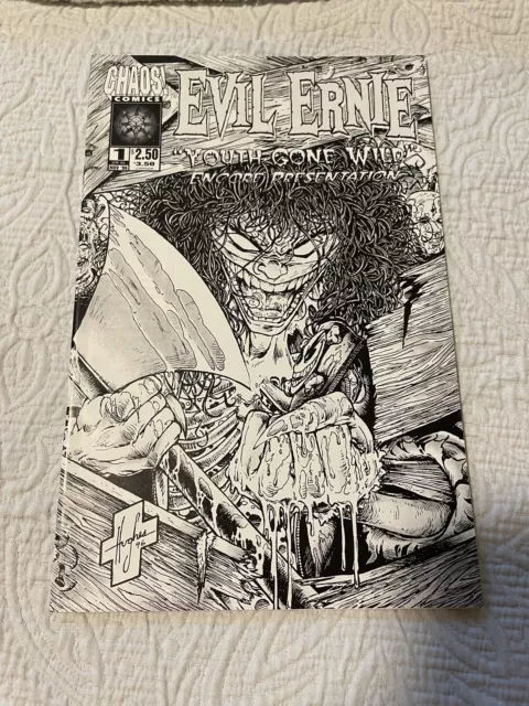 Evil Ernie #1 -5 Necro Pack Black White   Youth Gone Wild Encore Presentation