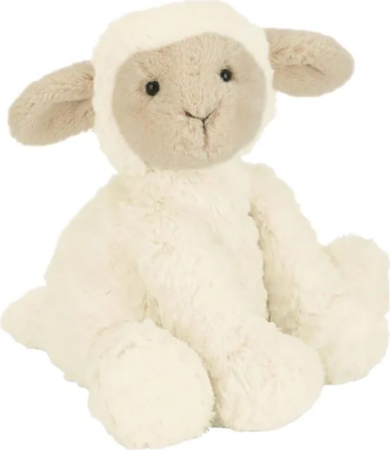 Jellycat - Fuddlewuddle Cream Lamb 22x18x20cm from Tates Toyworld