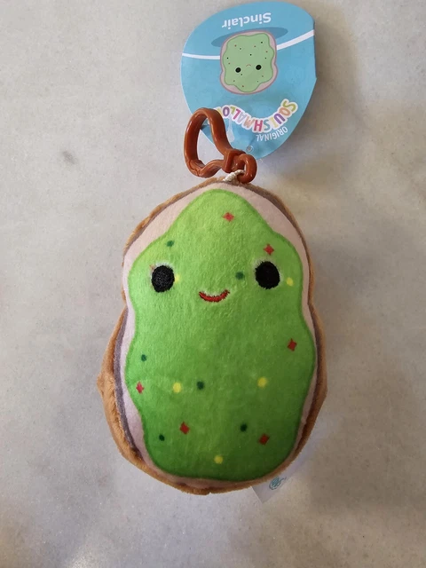 Squishable Snacker Toast Con Avocado Peluche, 14 X 13,3 X 6,3 Cm