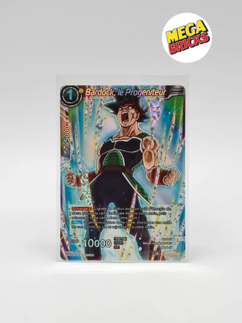 Carte Dbs Card Game Fr Bardock Le Progeniteur Ref Bt4-073 Sr *Bien Lire*