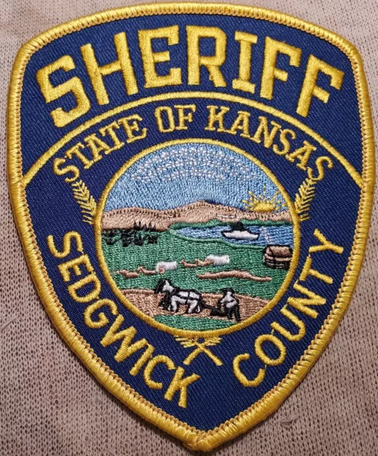 MN Sedgwick County Kansas Sheriff Shoulder Patch