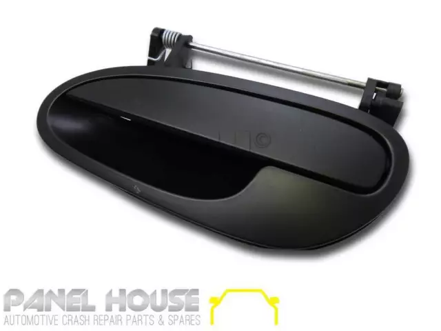 Door Handle LEFT Front Outer Black fits Holden Commodore VT VX VY VZ