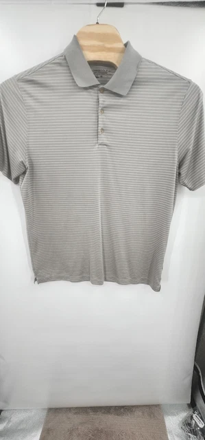 Nike Tour Performance Golf Mens Polo Size XL Grey Dri Fit T140
