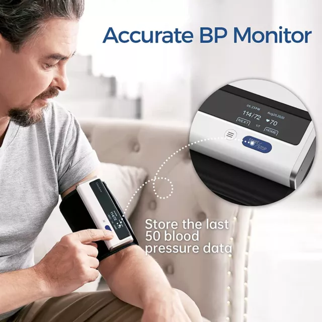 Wellue Armfit Bluetooth Blood Pressure Machine for Home use App for iOS Android 3