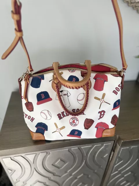 Dooney & Bourke MLB Boston Red Sox Zip Satchel, Purse, Bag