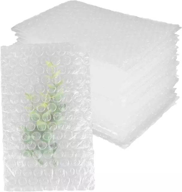 100PCS 3.9 X 5.9Inch White Cushion Foam Pouch Foam Wrap Pouches Packing  Pouch
