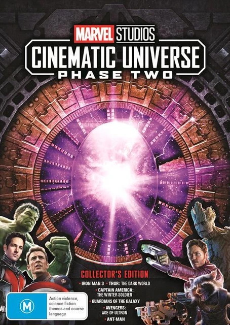 MARVEL STUDIOS-CINEMATIC UNIVERSE : Phase 2 (DVD, 2018) Cardboard ...