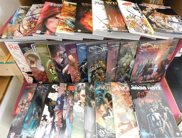 Image Top Cow 29 Tpb Comic Lot Witchblade Artifacts Darkness Broken Trinity New