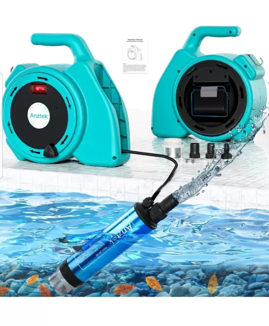 Portable Transfer Pump for Makita 18V,630GPH Cordless Submersible Water Pump 120