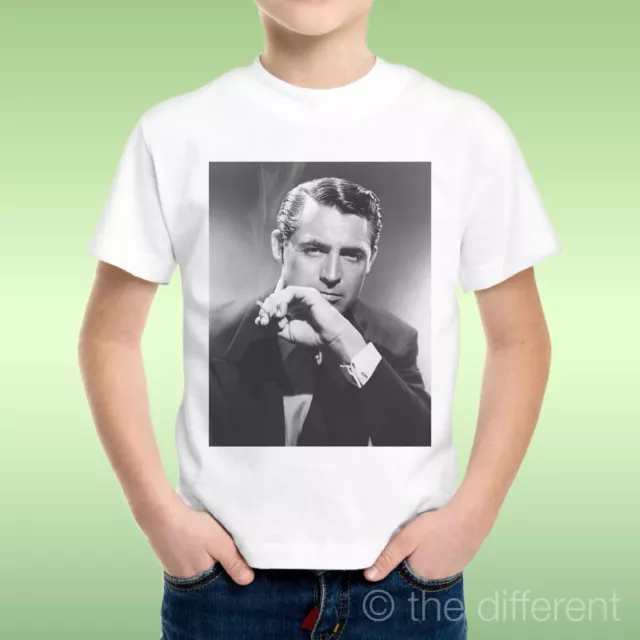 T-Shirt Child Boy Cary Grant Actor Best Movie Gift Idea