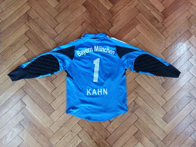 Oliver Kahn Bayern Munich 1998-1999 Home Goal Keeper Jersey Trikot