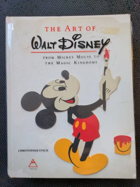 1973 The Art Of Walt Disney From Mickey Mouse To Magic Kingdoms HB Collectible