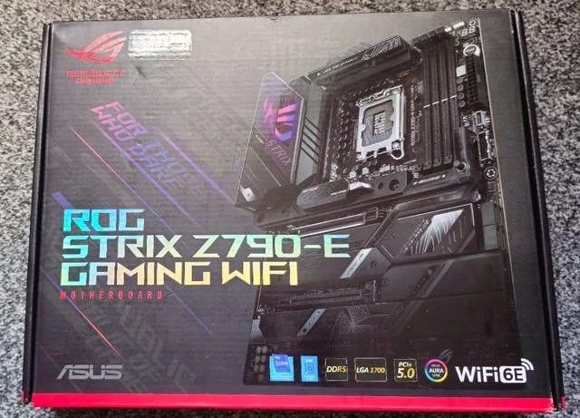 ASUS ROG STRIX Z790-E GAMING WiFi II LGA 1700 ATX Intel Motherboard £ ...