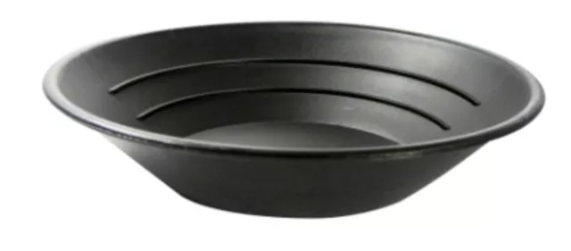 10" Panning Gold Pan - Black 2