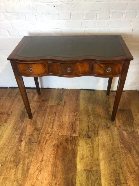 Bevan Funnell Reprodux Writing Desk Leather Top 2