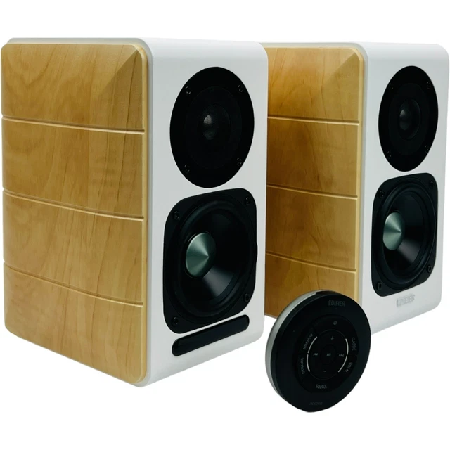 LONPOO Aktiv Lautsprecher 60W Bluetooth - 4-Zoll Tieftöner Für PC & TV Stereoanlage