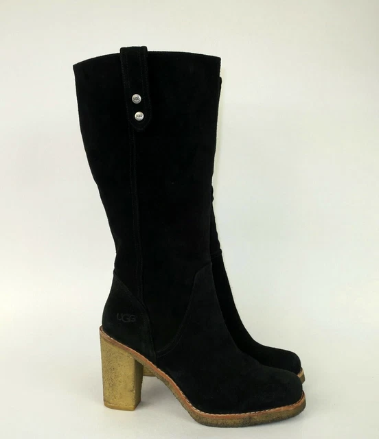 UGG FEMMES EN CUIR 3214 JOSIE BOTTES CHAUSSURES taille EU-40 UK-7.5 USA-9