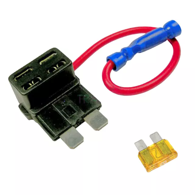 Add A Circuit Fuse Tap Piggy Back Standard Blade Fuse Holder ATO ATC 12v 24v