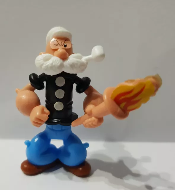 U-Ei Componibili Kinder Steckiguren Popeye - Braccio Di Legno Torcia