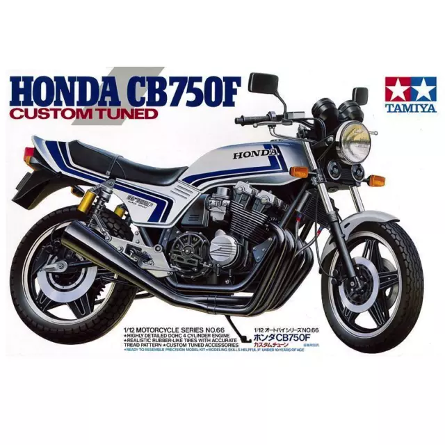 Tamiya 14066 Honda CB750F "Custom Tuned" 1/12